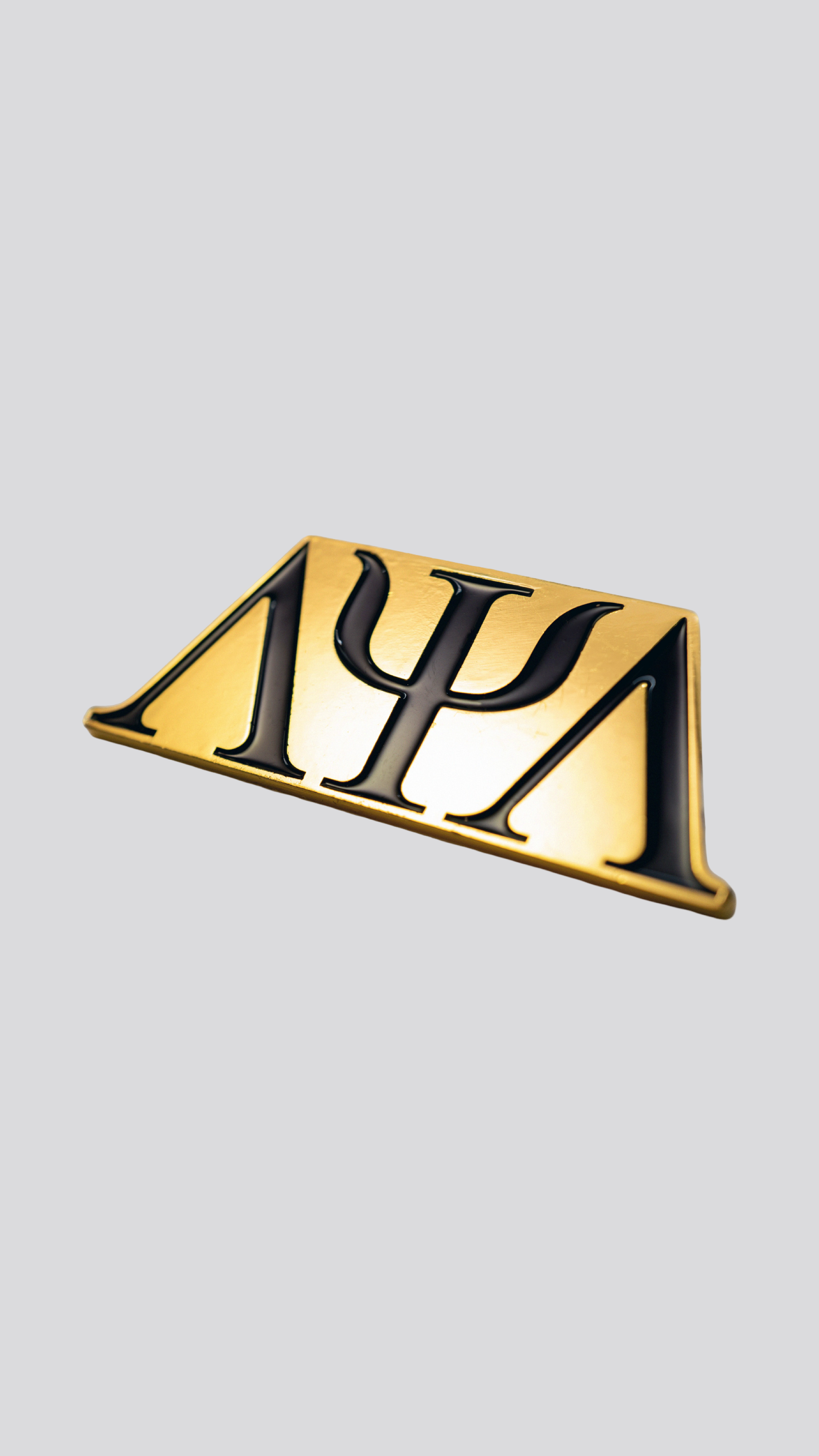 L.P.L Pin — Gold + Black