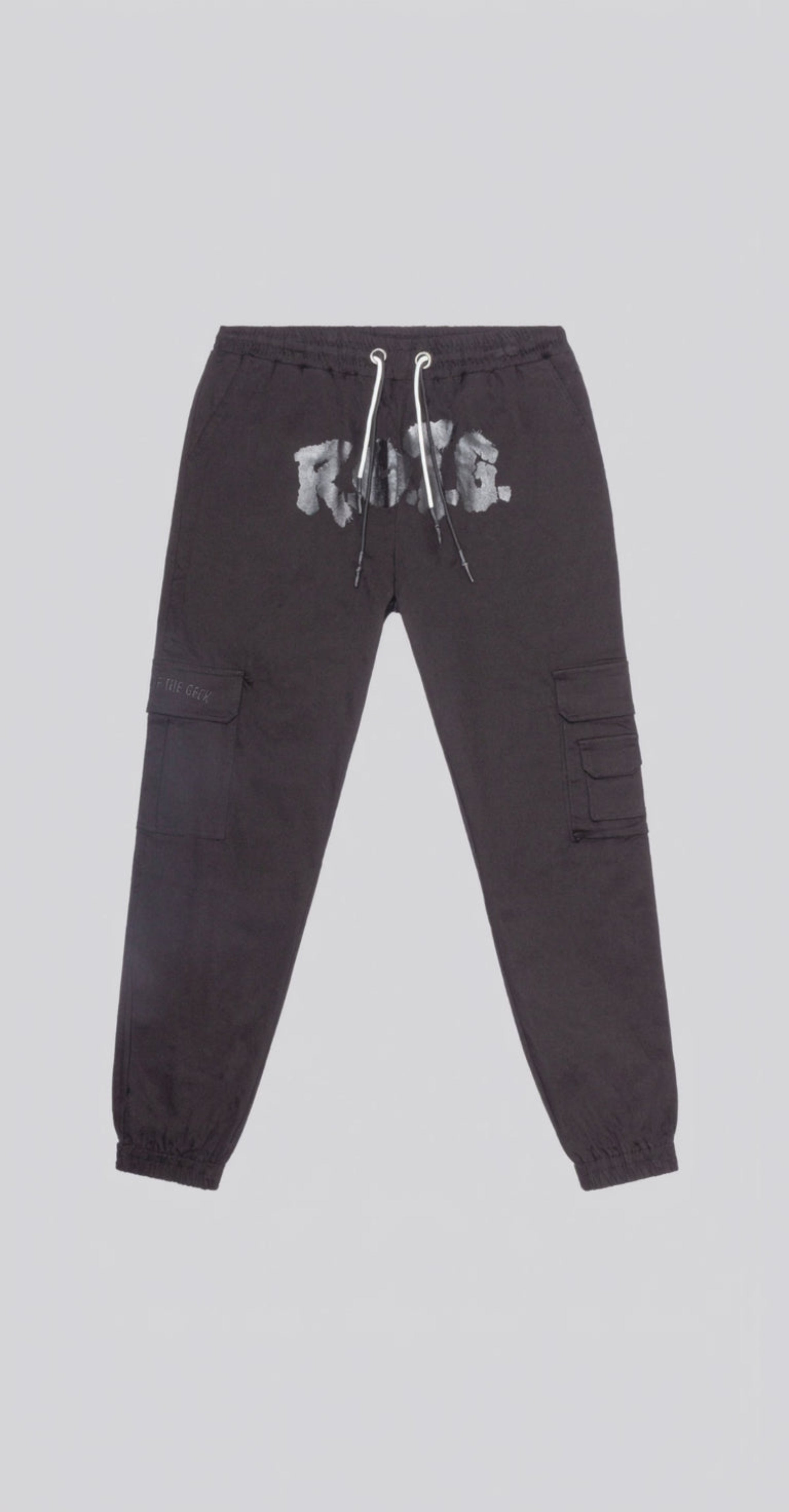 ROTG Cargo Pants — Black Gloss Edition