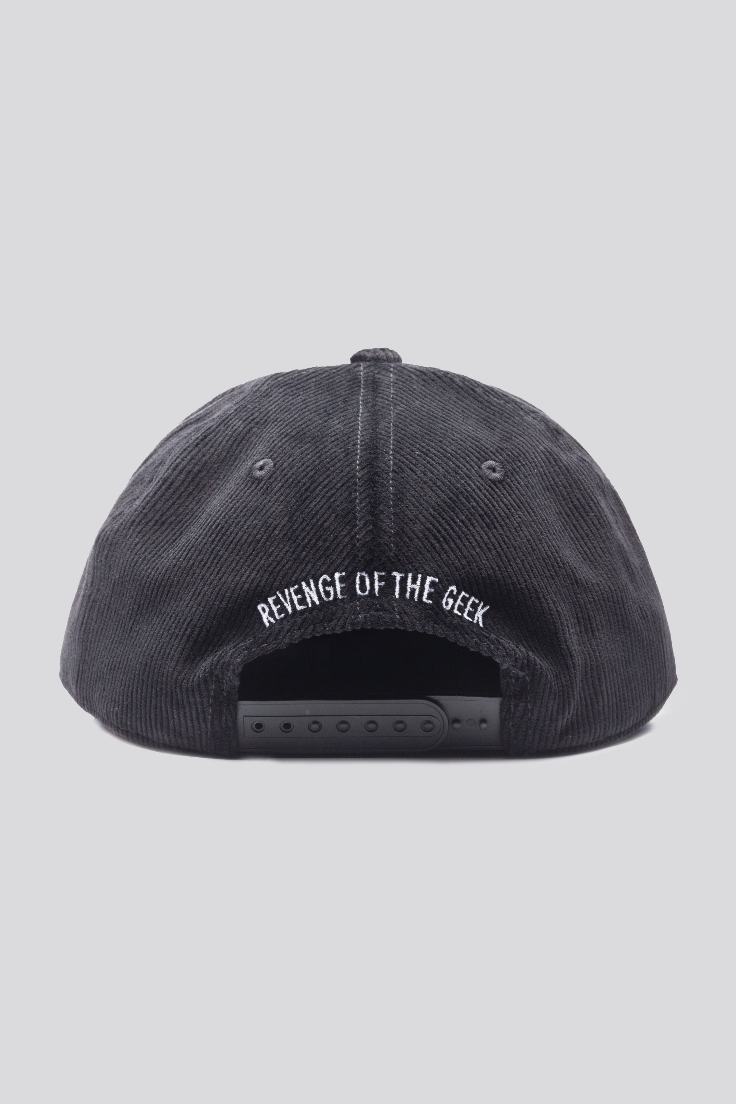 Lambda Psi Lambda Corduroy Hat — Black + Gold Accent