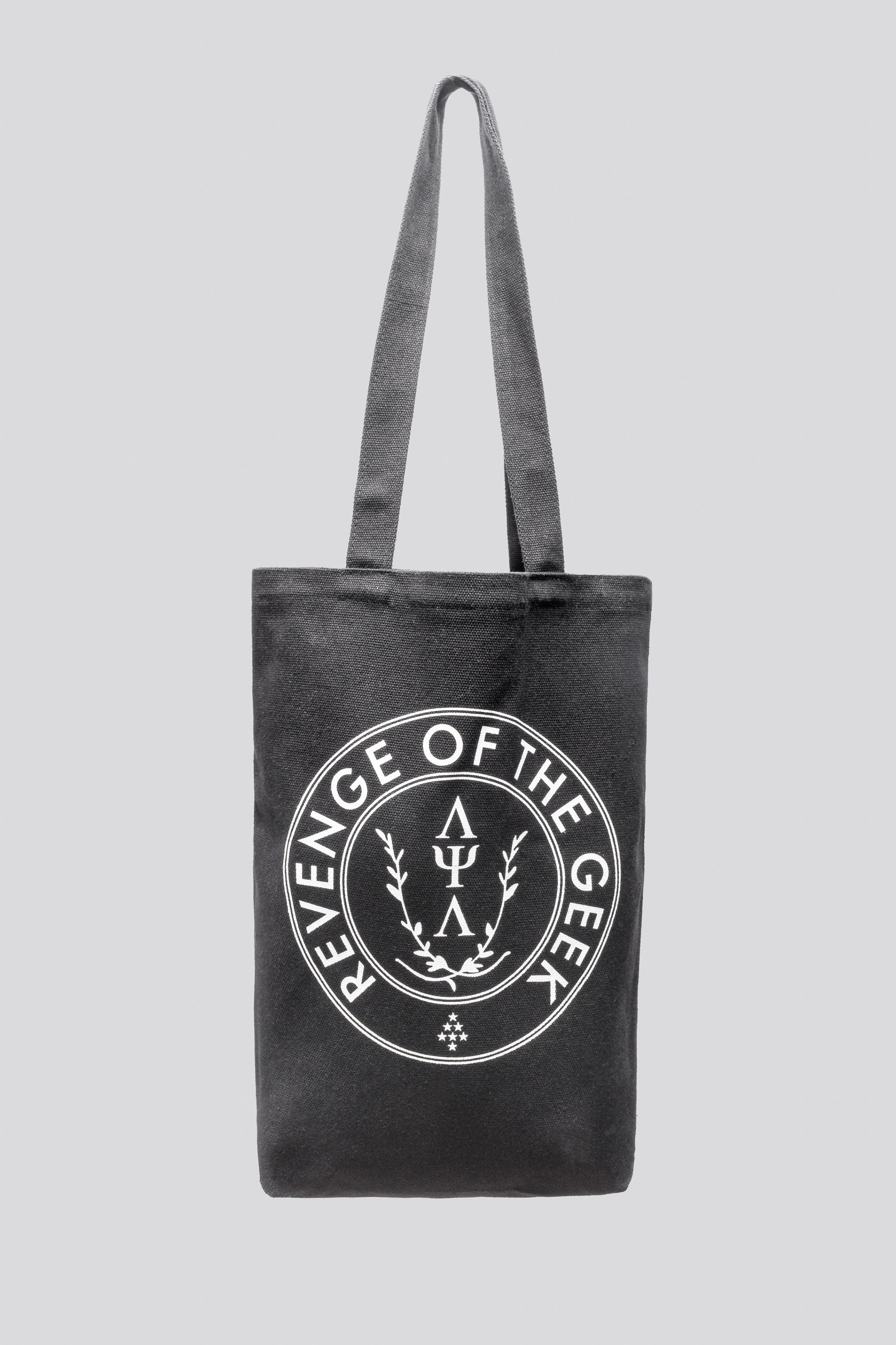 ROTG Dual-Print Canvas Tote – Black