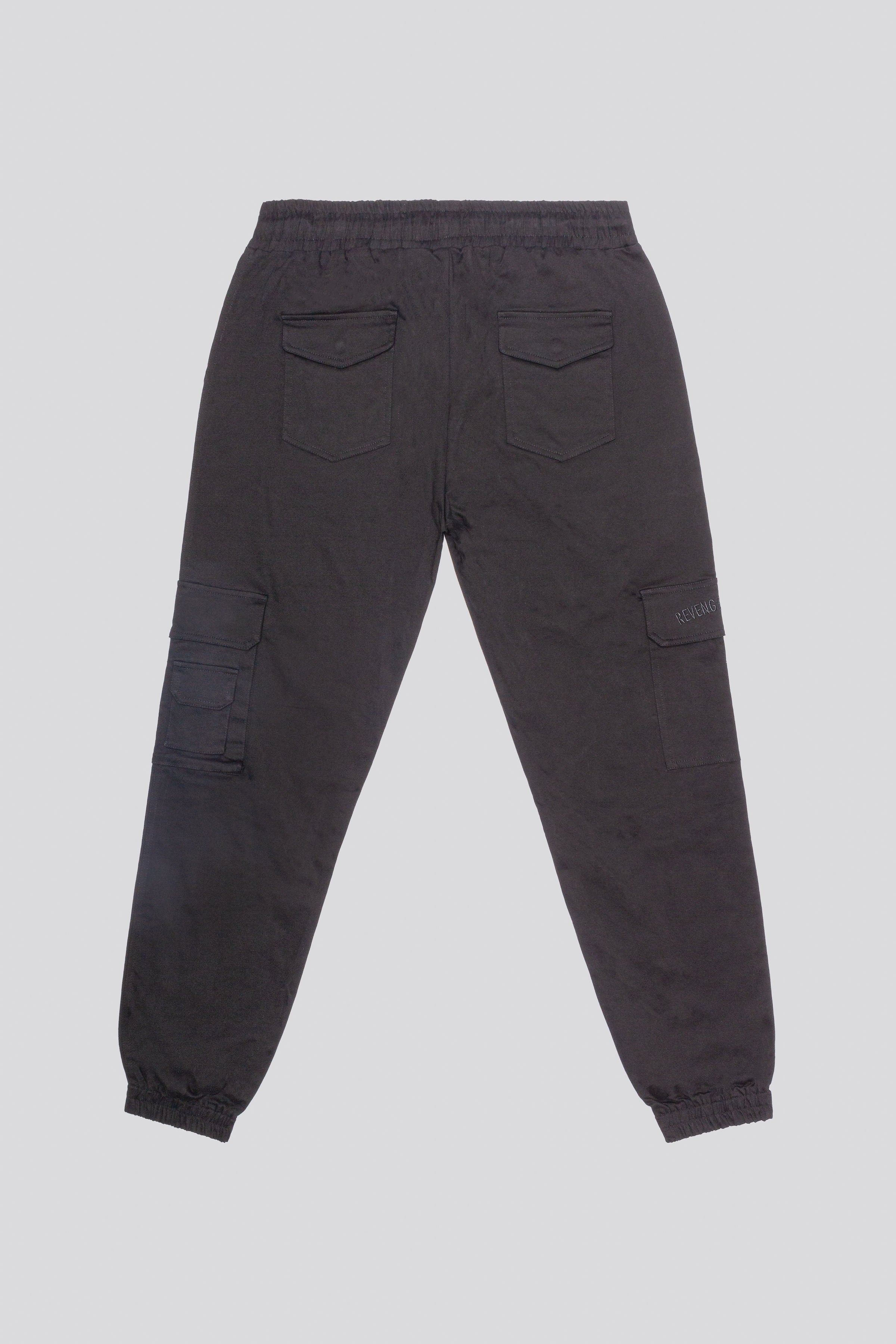 ROTG Cargo Pants — Black Gloss Edition