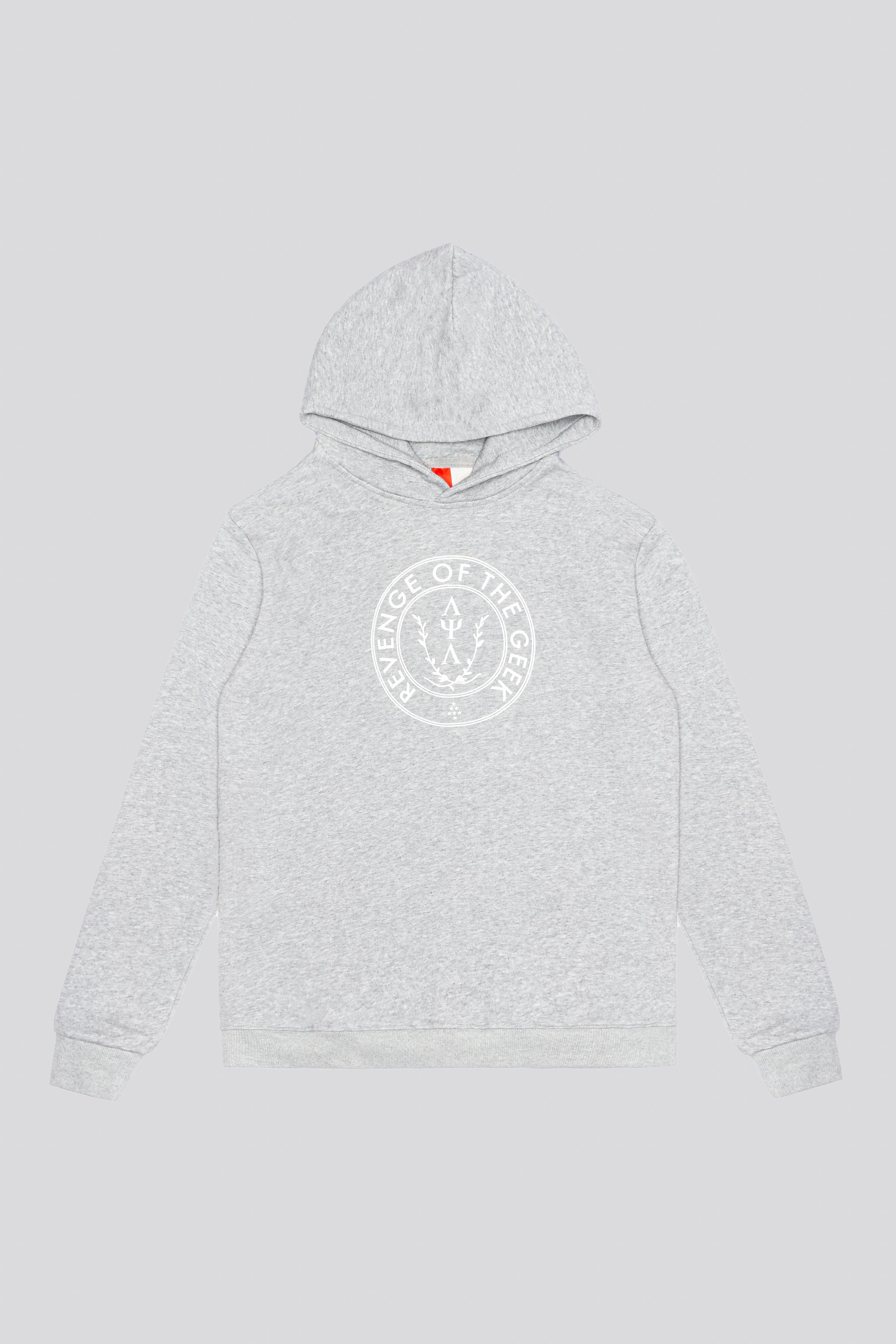 The Core Crest Hoodie — Grey