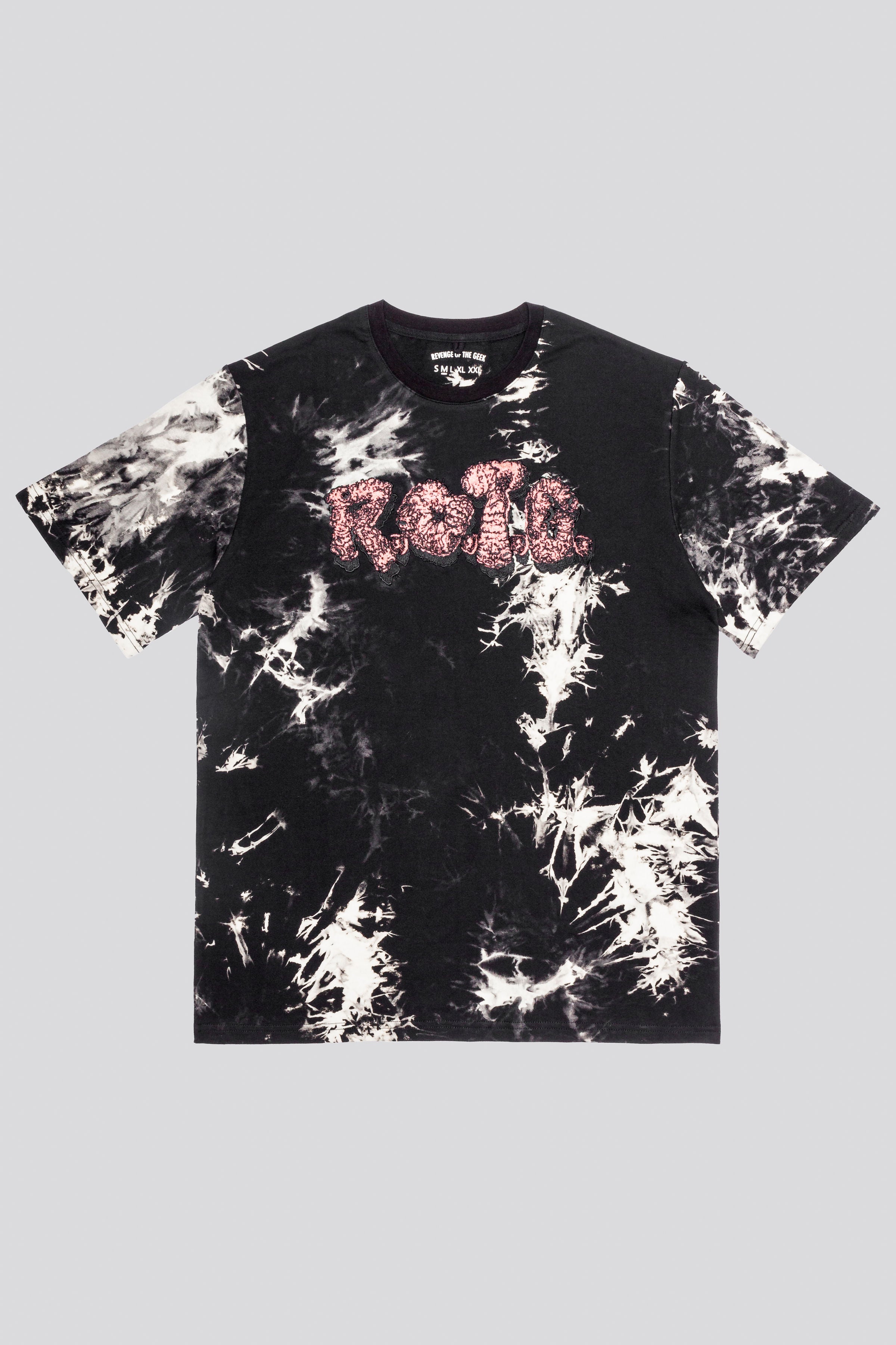 The Marble ROTG Tee — Black/Pink