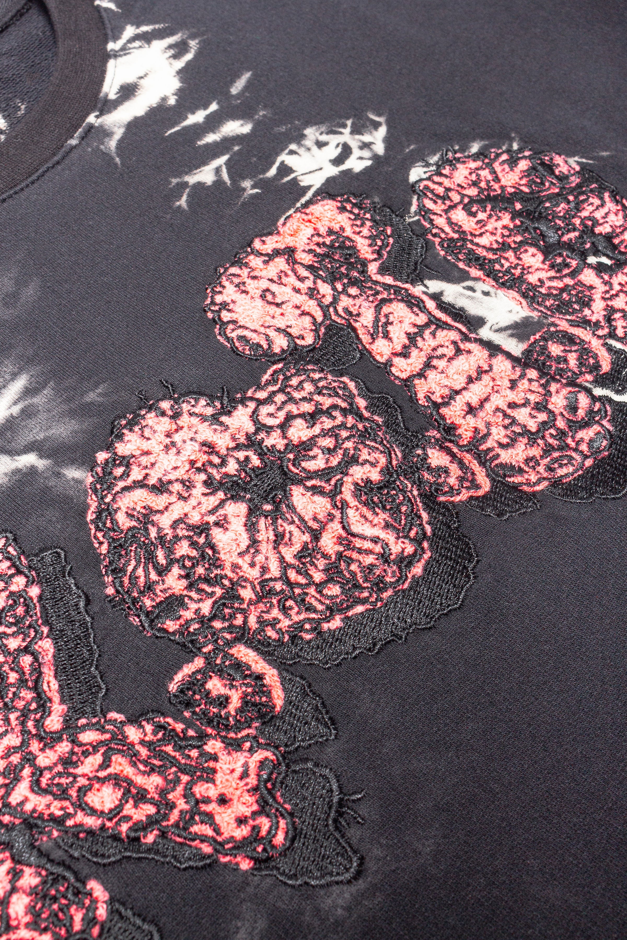 The Marble ROTG Tee — Black/Pink
